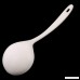 uxcell Plastic Kitchenware Round Sauce Porridge Gravy Soup Rice Ladle Spoon 6 Pcs Beige - B06XFQFZBW